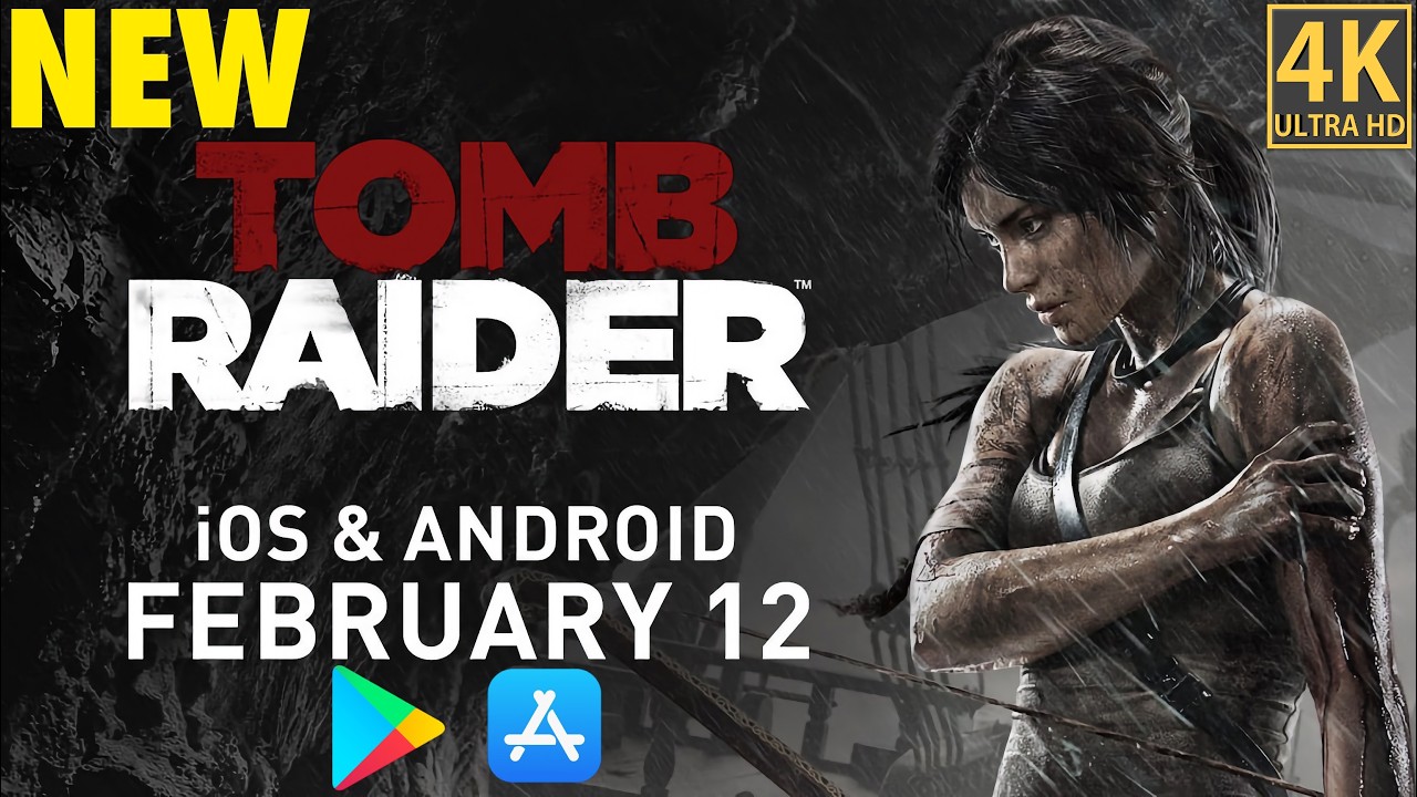 Tomb Raider - 4K Mobile iOS Android - iPhone Pro Max - Highest Ultra Graphics - Lara Croft legend