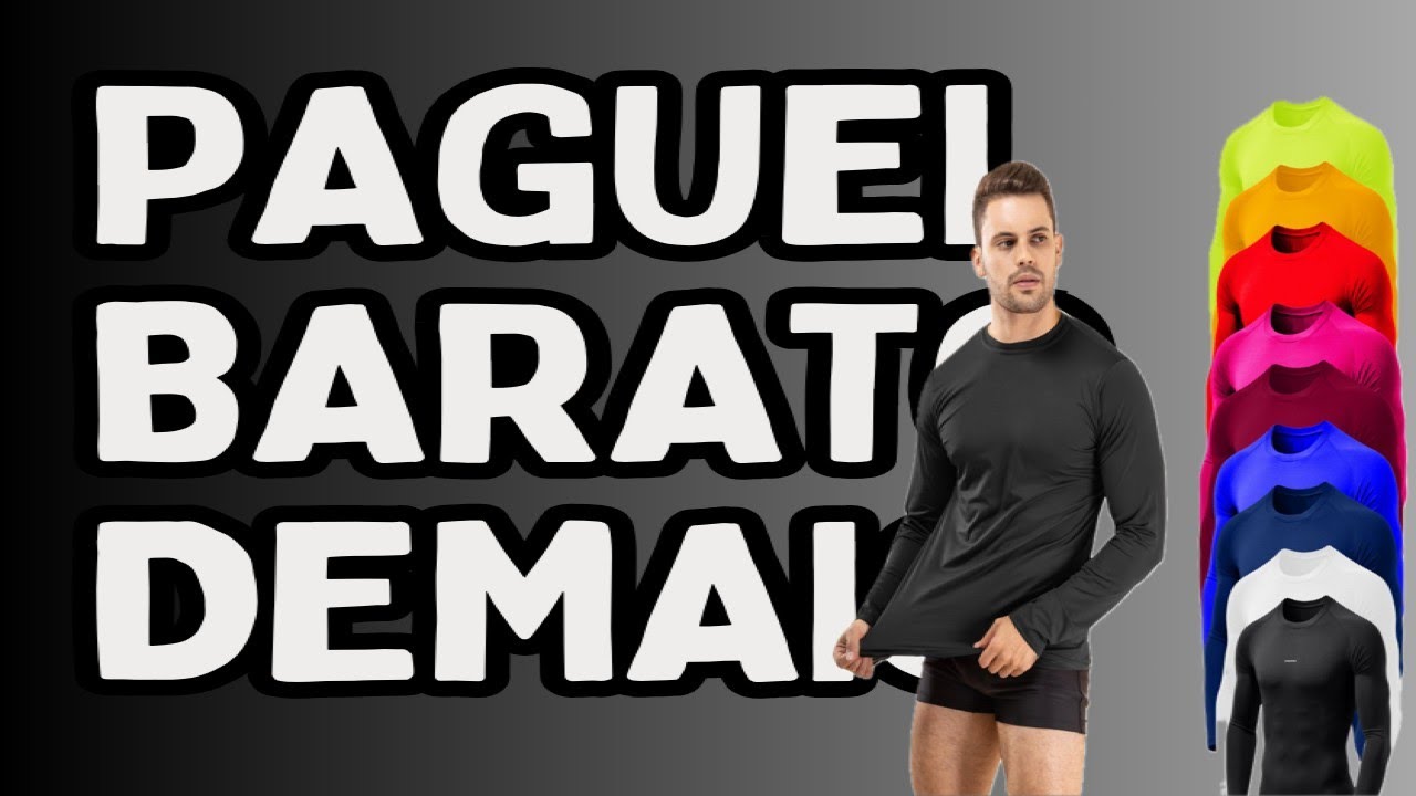 Camisa Trmica Proteo UV 50 Segunda Pele Camiseta Blusa Malha Fria Unissex Academia Manga L
