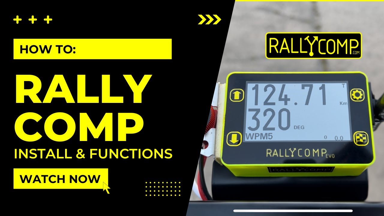 RallyComp: Installation and Basic Functions