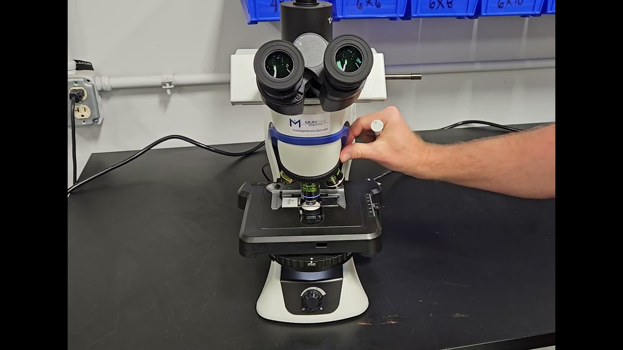 How to use the Olympus CX43 Microscope - Watch this before your Next Slide!