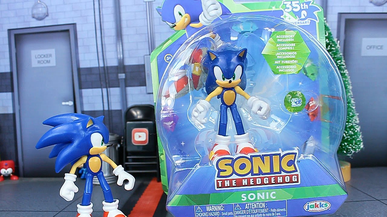 Обзор фигурки Соника к 35-летию от Jakks Pacific!