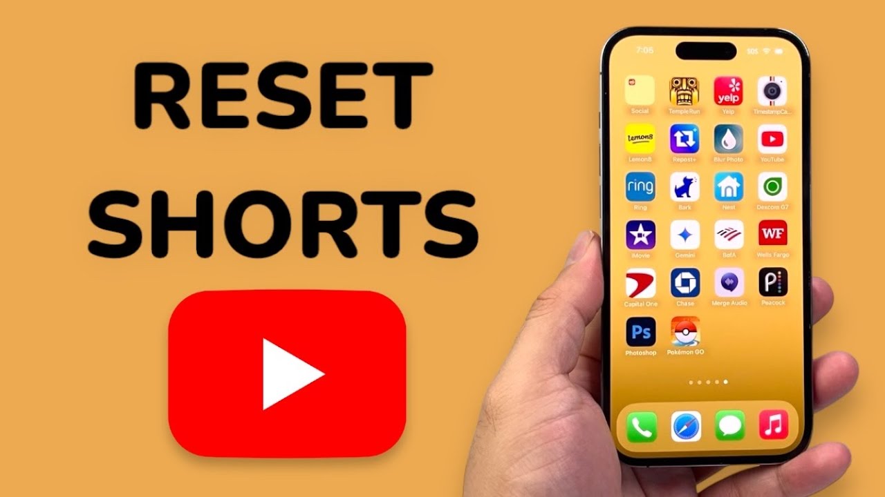How To Reset YouTube Shorts