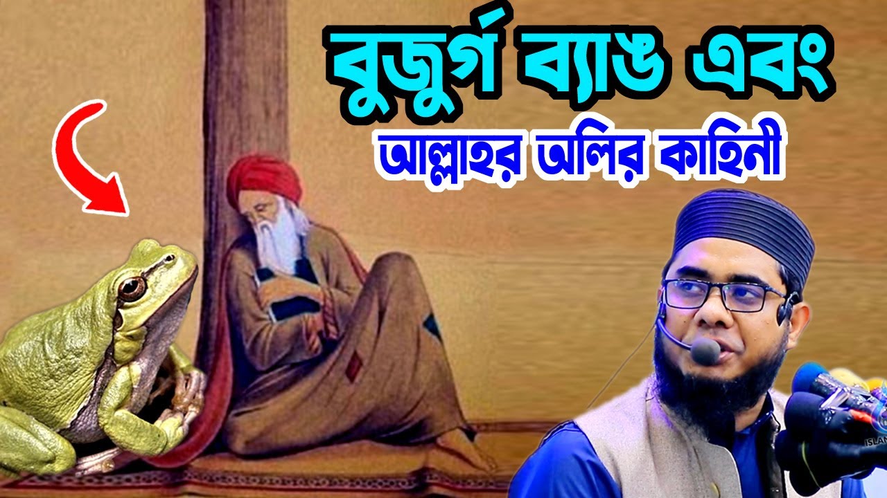 বুজুর্গ ব্যাঙ ও আল্লাহর অলির কাহিনী shahidur rahman mahmudabadi new bangla waz মাহমুদাবাদী ওয়াজ২০২৪