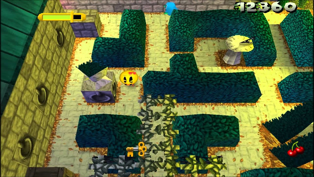 PSX Ms Pac Man Maze Madness Level 10
