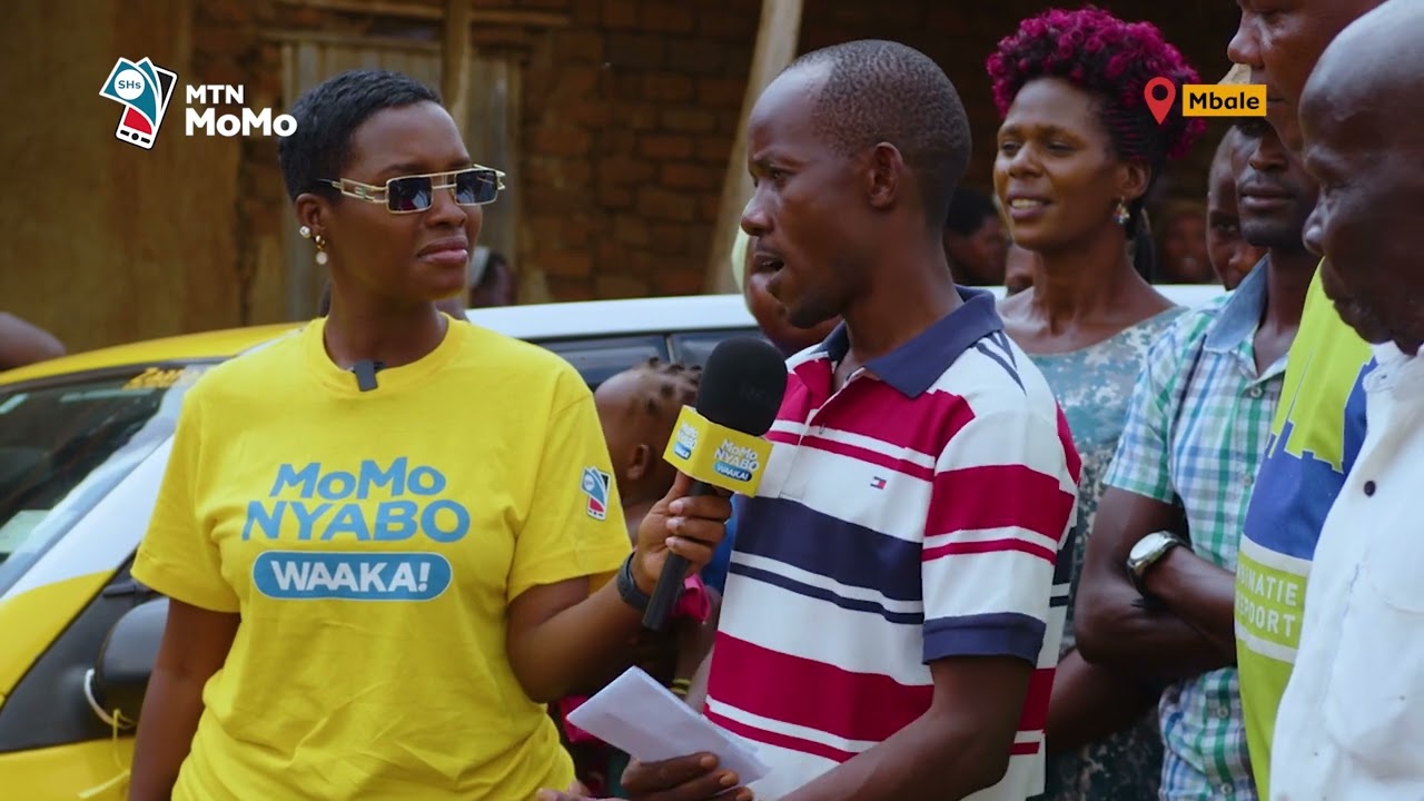#MoMoNyabo: When we visited Mbale to handover a brand new car