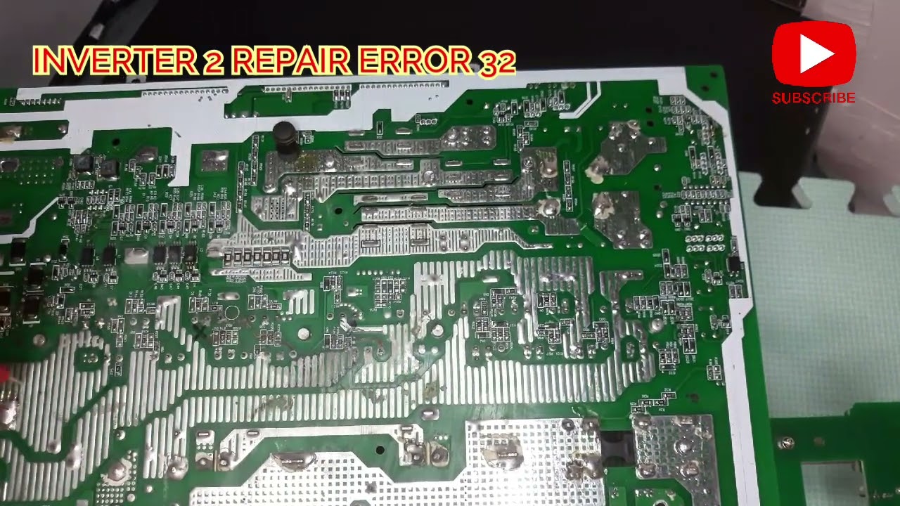 HYBRID INVERTER MAX-8000 48VDC ERROR 32!! REPAIR