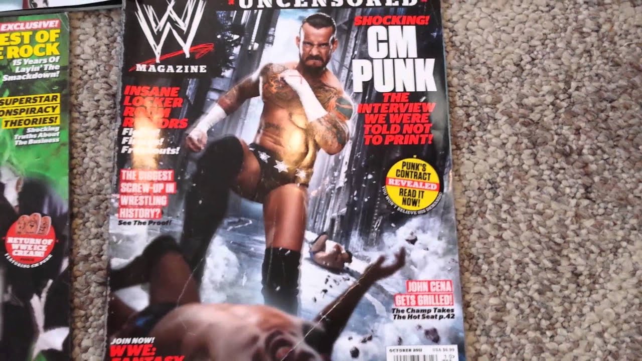 My WWE Magazine Collection!
