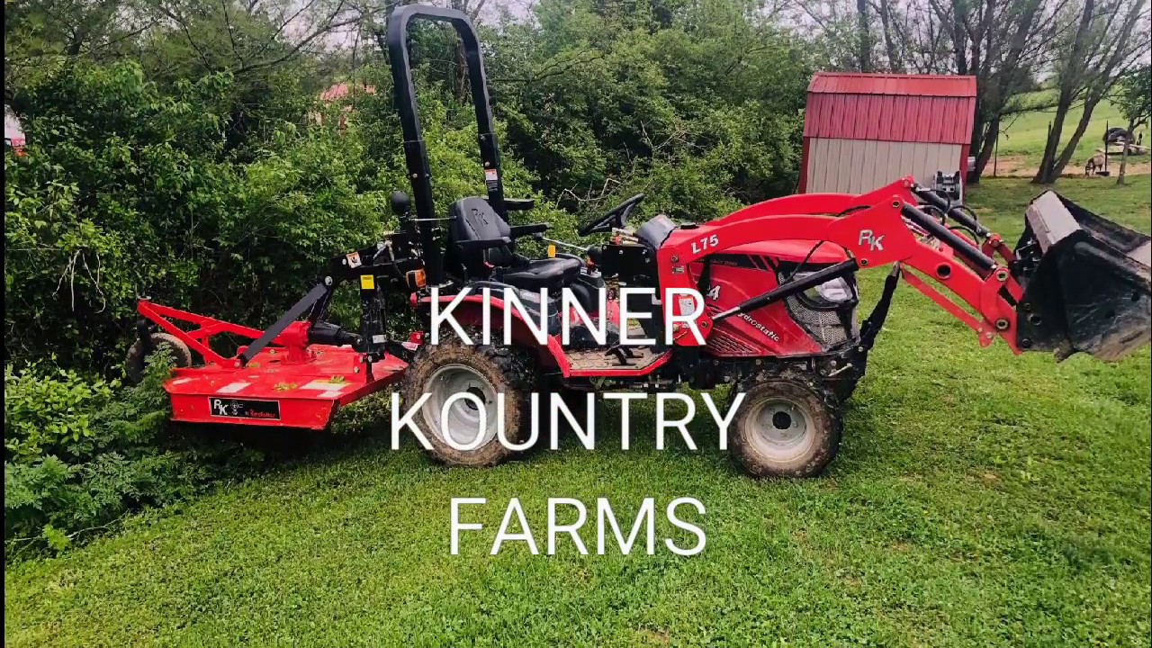 RK24 Subcompact Tractor: Mighty Rural King Rotary Cutter