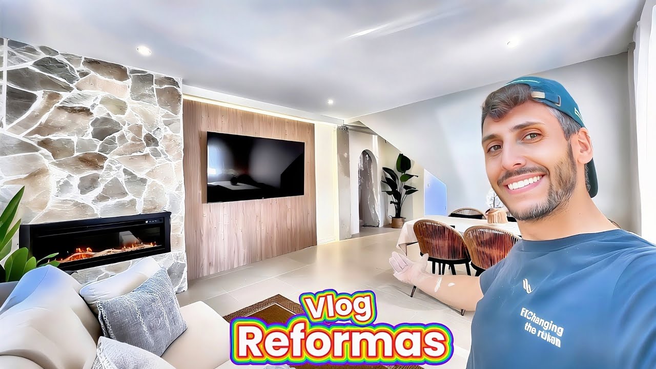 ¡24h en la REFORMA de la VILLA! Así está quedando el SALÓN😊💪