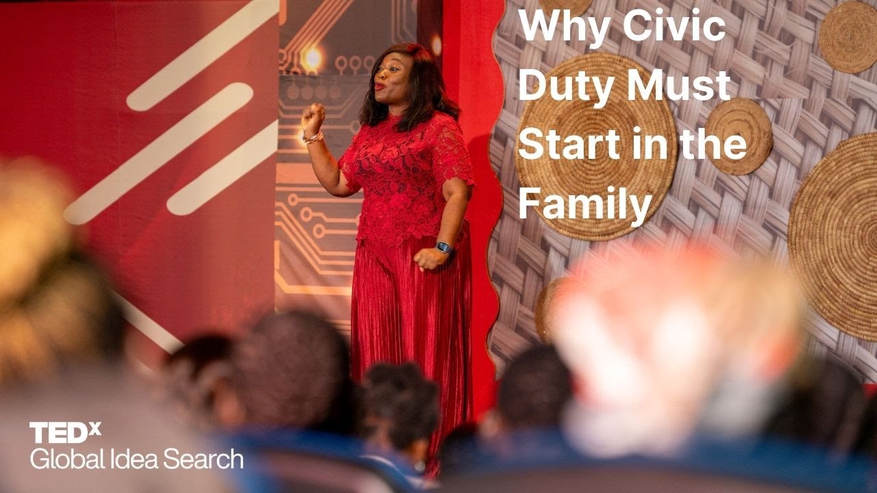 Why Civic Duty Must Start in the Family  | Oyeyemi Aderibigbe | TEDxLagos GIS