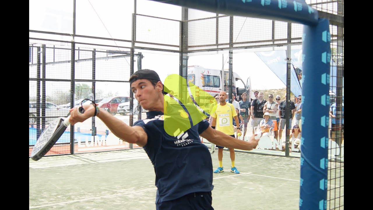 Vamos P&aacute;del. Jes&uacute;s Espejo y Arnau Ayats contra Jaime Mu&ntilde;oz y Sergio Beracierto.  WPT Mijas 2019