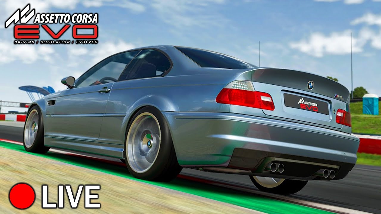 Assetto Corsa EVO 0.4 - Okiem Amatorskiego Kierowcy Wyścigowego | Nordschleife i Nowa Fizyka | LIVE