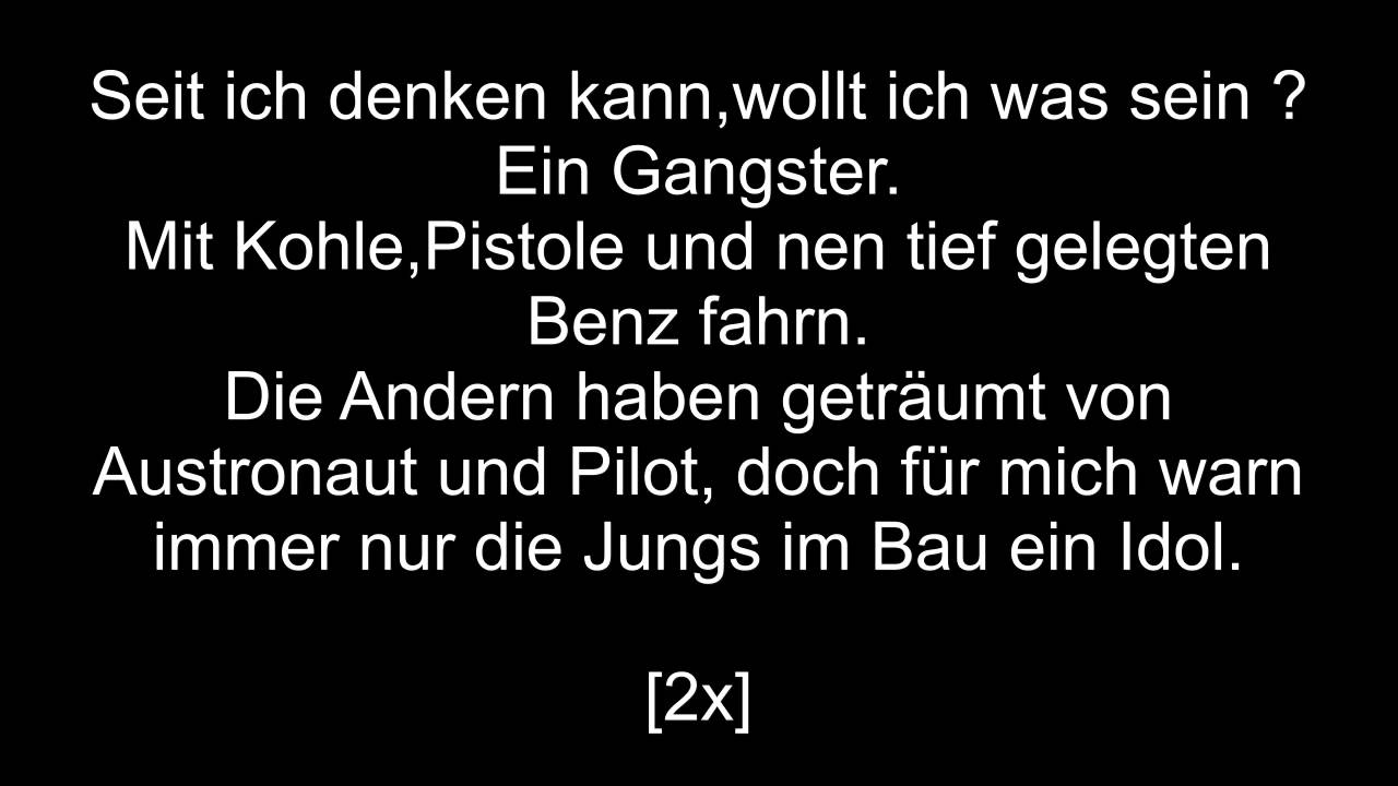 Genetikk - Seit ich denken kann (Lyrics)