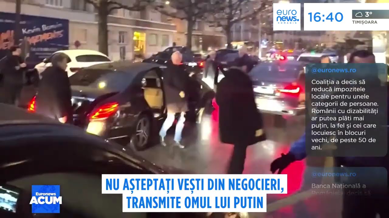 Purtătorul de cuvânt al Kremlinului: Nu așteptați vești de la negocierile privind Ucraina