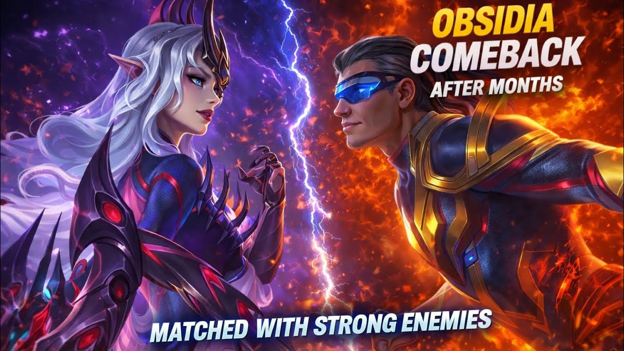 Obsidia Comeback After Months | Matched With Strong Enemies | MLBB