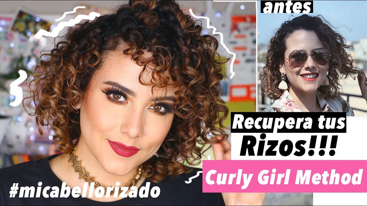 Como recuperar tus rizos, Curly Girl Method, Rizos naturales y fuertes #micabellorizado