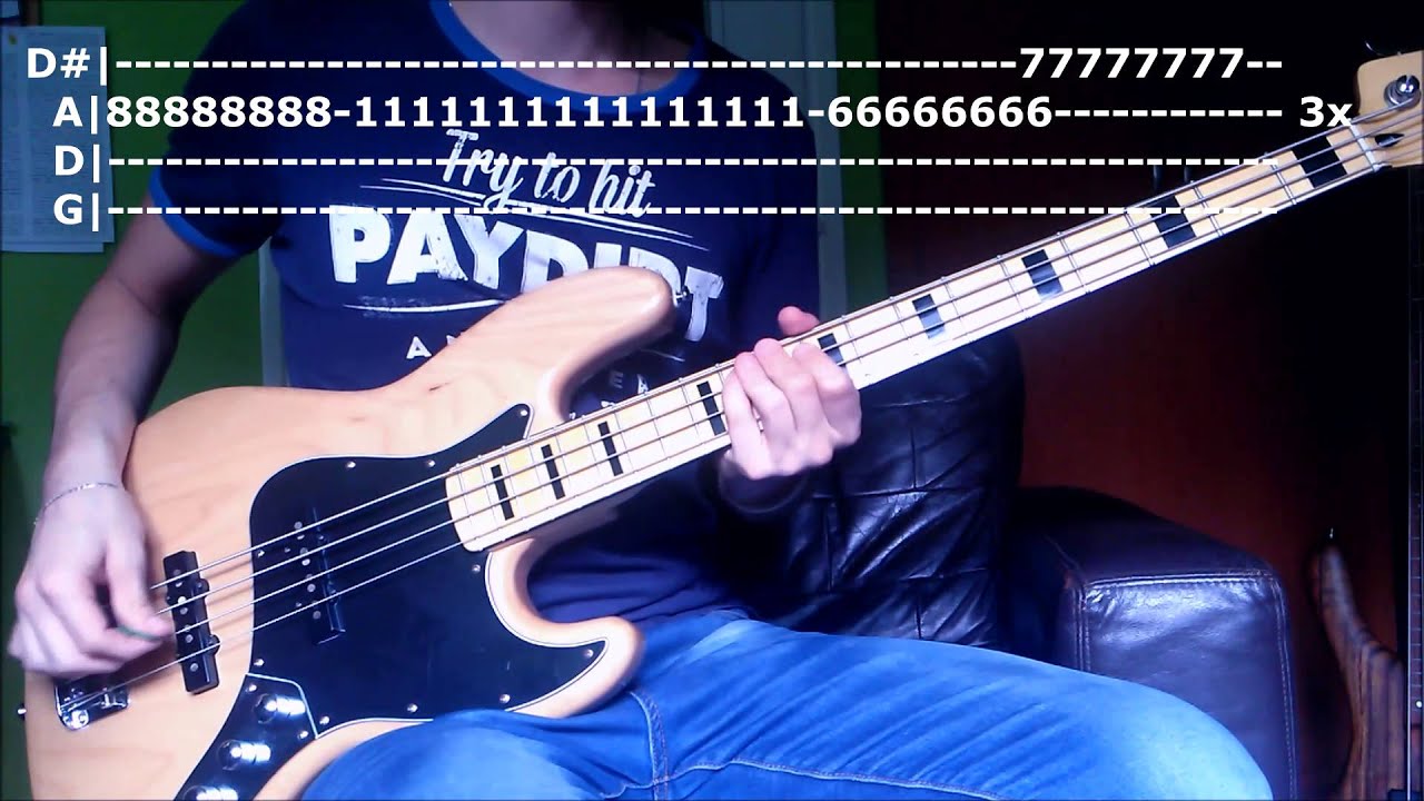 Linkin Park - New Divide - Bass Cover (With Tabs)