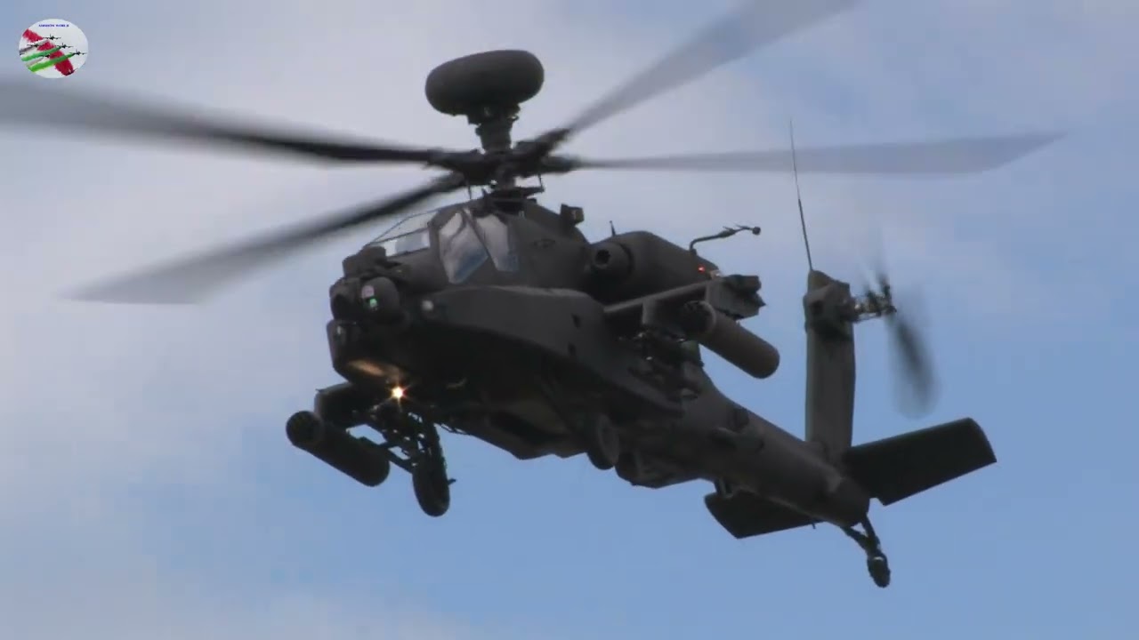 Apache AH‑64 Display – RIAT 2011 | Incredible Attack Helicopter Demo