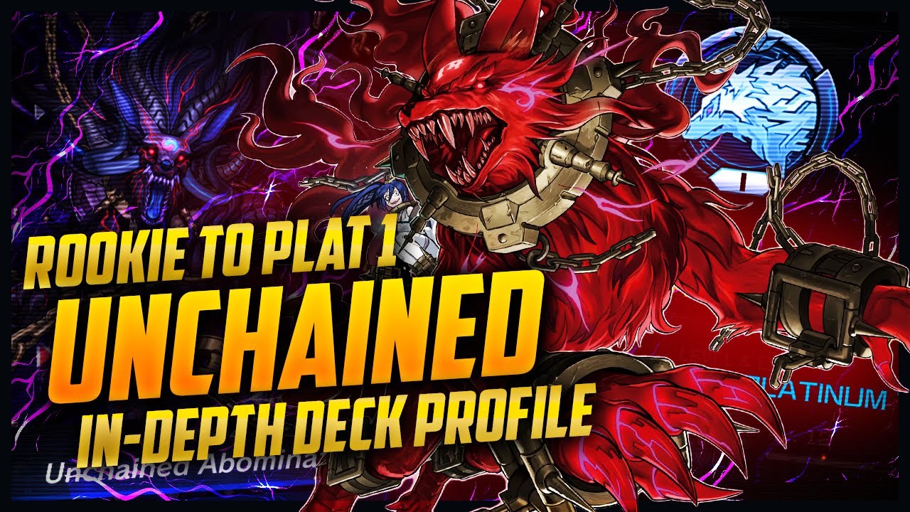 Yu-Gi-Oh! Master Duel ROOKIE TO PLAT 1 UNCHAINED ONLY (In-Depth Deck Profile)
