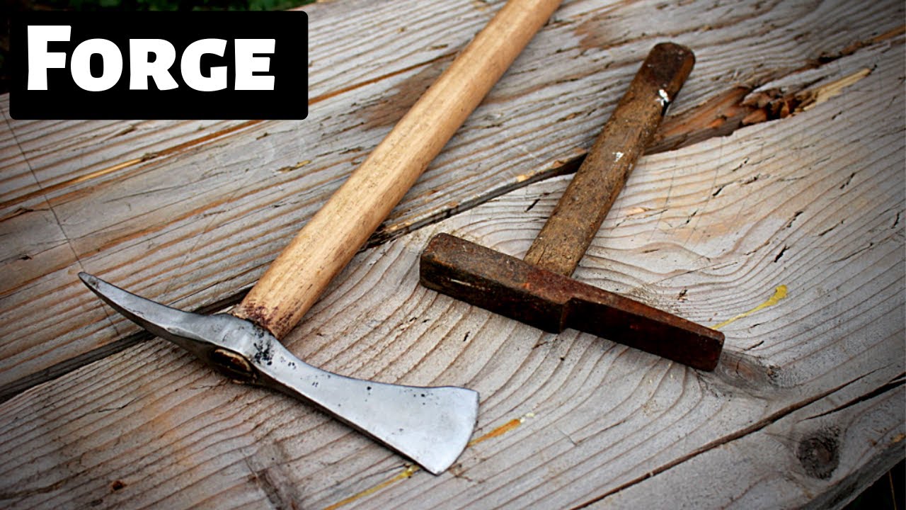 forger une hache à partir d'un marteau