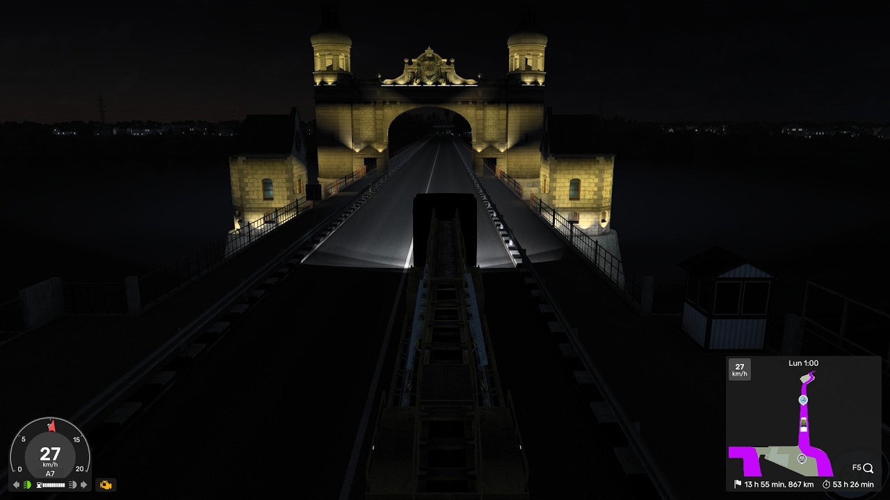 ETS2- Barcelone - Russie ma plus longue livraison + de 33 heure de routes partie (2)