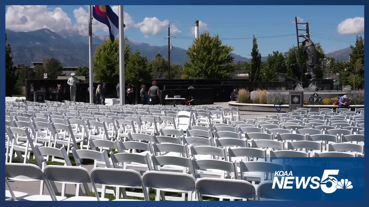 Visitors gather in Colorado Springs this week for Fallen Firefighters Memorial