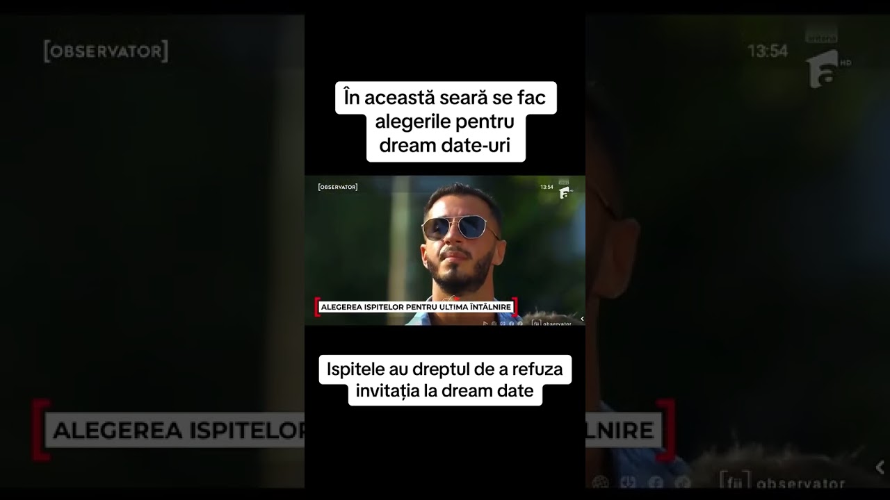 În aceasta seara se fac alegerile pentru dream date, iar ispitele au dreptul sa refuze invitația