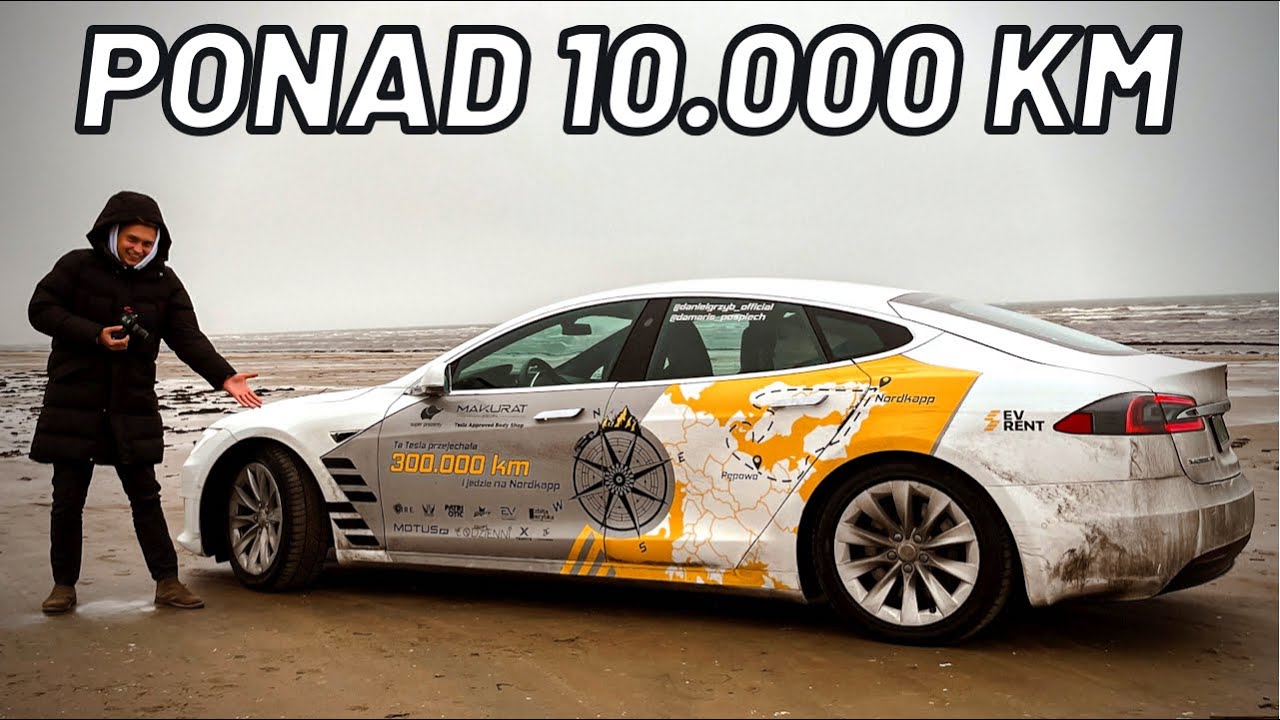 Jedziemy Teslą Model S na KOŁO PODBIEGUNOWE! ❄️