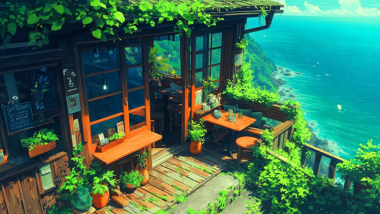 Расслабляющий Lo-Fi Хип-Хоп Микс для Отдыха, Учебы, Кофейни 🌿☕