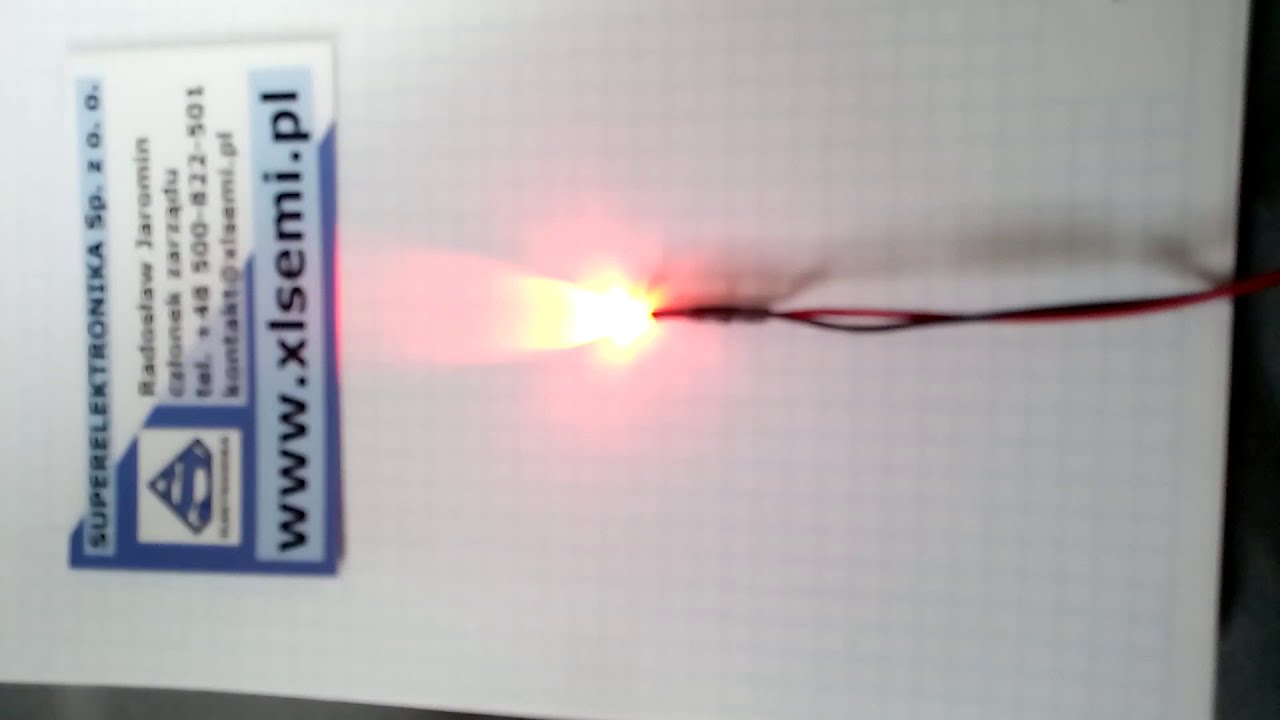 Dioda LED 12V RGB migająca 3mm