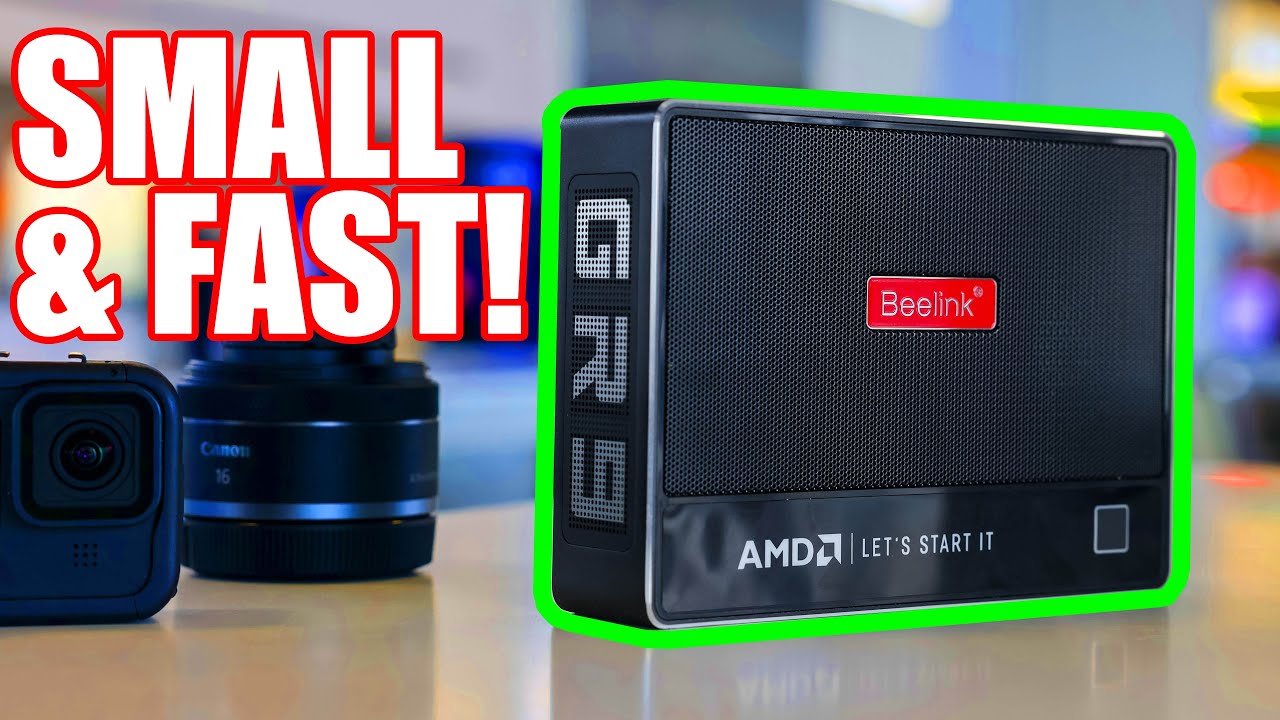 SMALL AMD Ryzen 9 PC Fits in My Travel Bag - Beelink GTR5