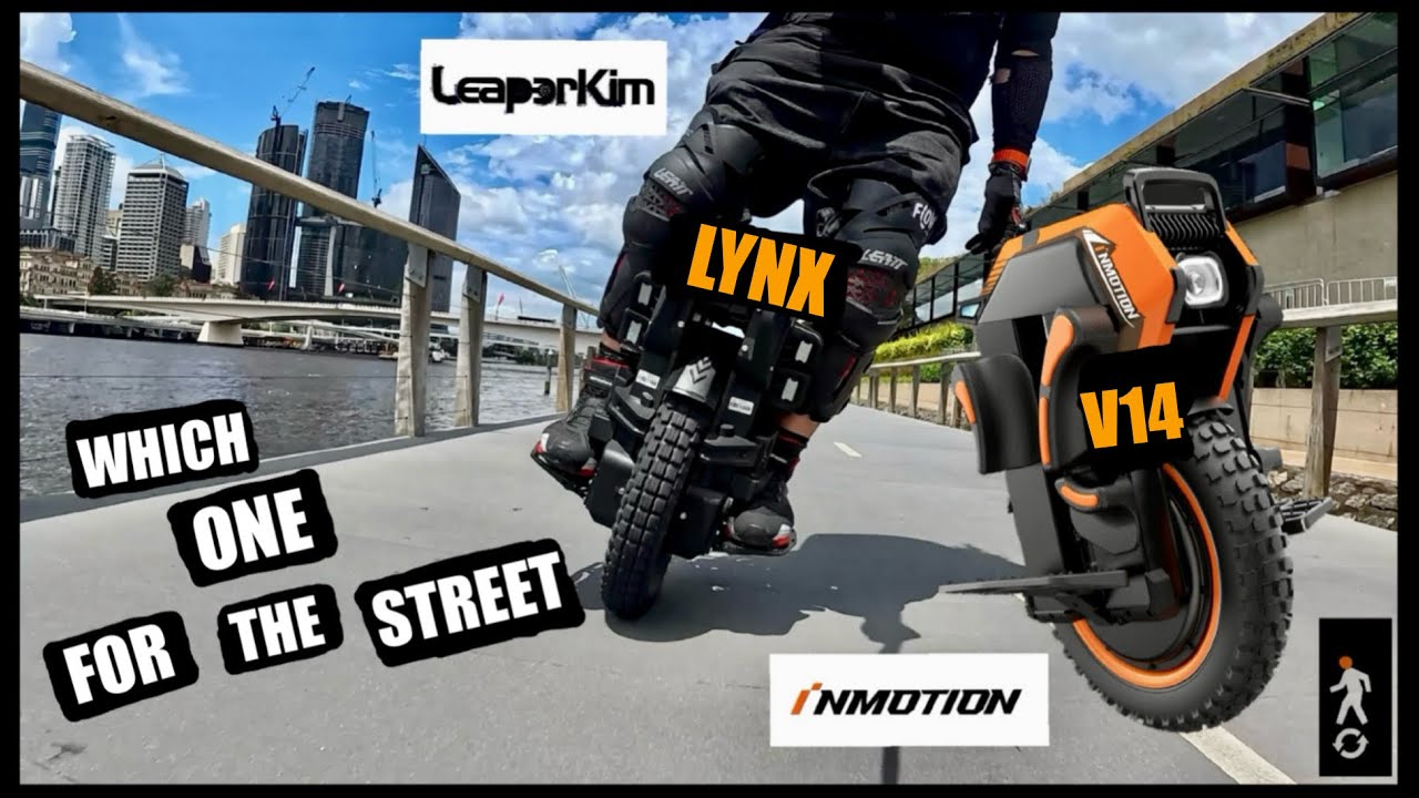 INMOTION V14 против LEAPERKIM LYNX. Какие диски для дорог? Первые впечатления от моих новых дисков.