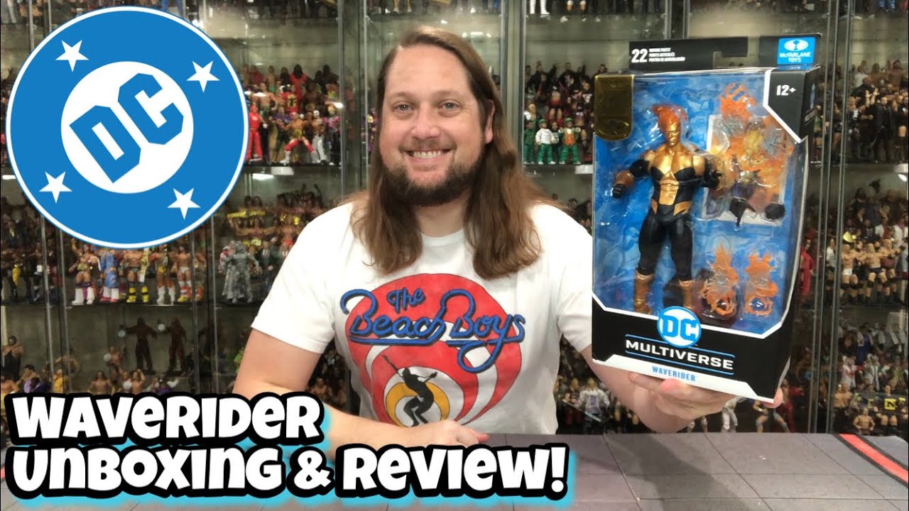 Waverider DC McFarlane Toys Unboxing & Review!