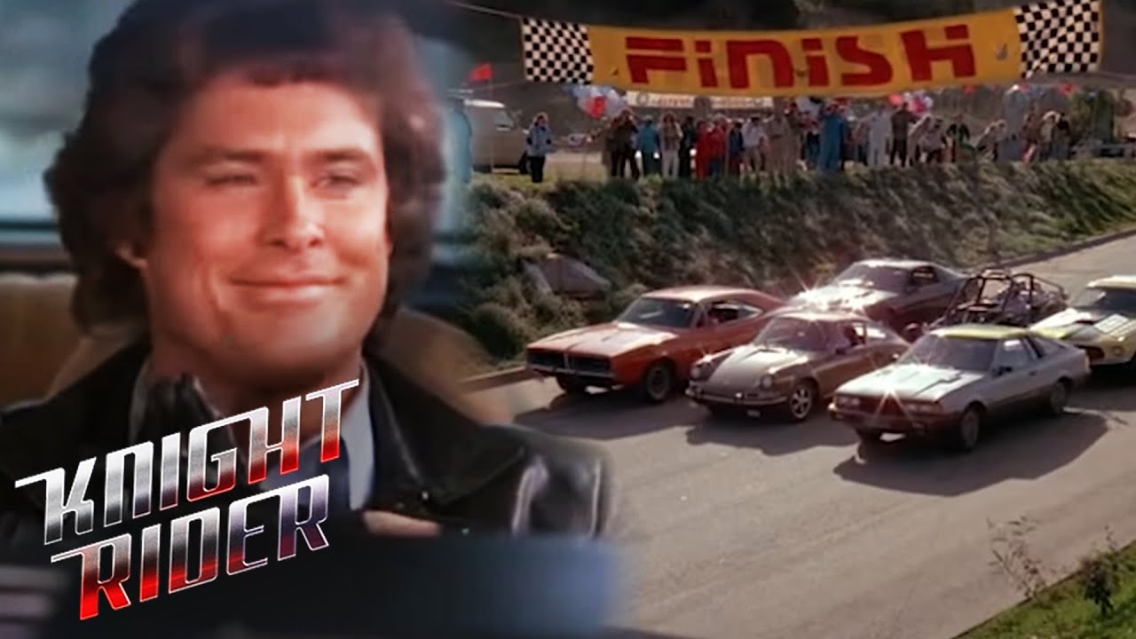 Michael and KITT Enter The Alternative 2000 Race | Knight Rider