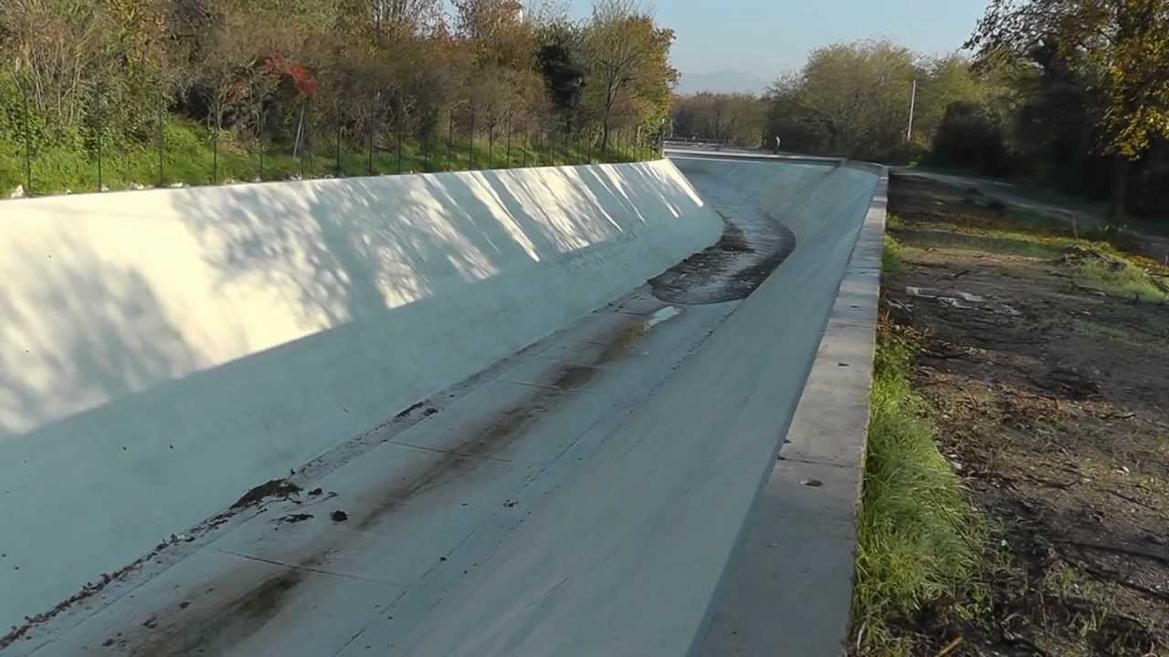 Ingresso acqua nel canale
