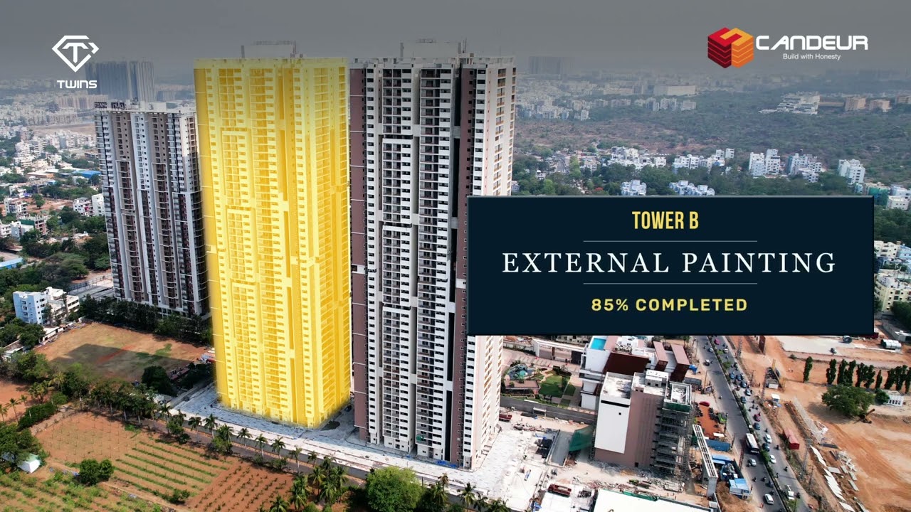 Candeur Twins April 2026 Update | Twin 47 Floor Towers Progress