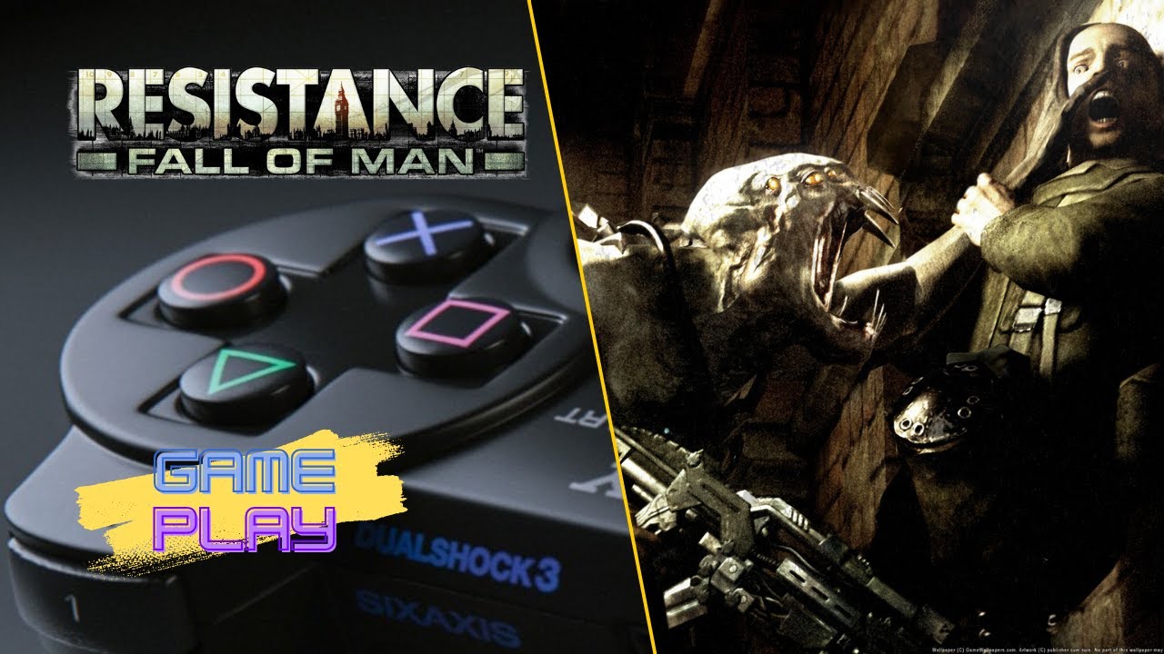 Resistance: Fall of Man / Una obra maestra que acompañó a PS3 en sus primeros días. Gameplay!