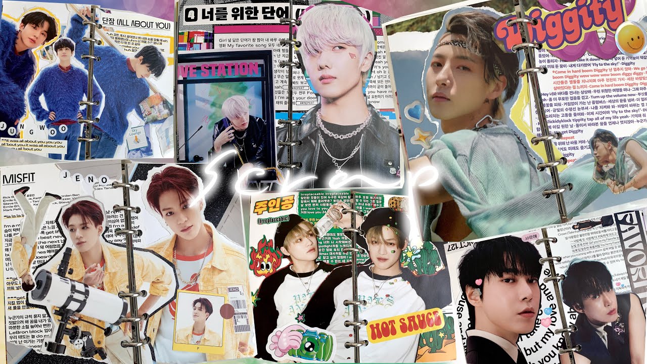 🎐스크랩 모음.zip • 입덕썰 이야기하면서 소장 앨범 ㄷㅏ 스크랩 하기! • 엔시티 앨범 스크랩 • NCT DREAM, NCT 127, NCT 2020, 2021 SCRAP