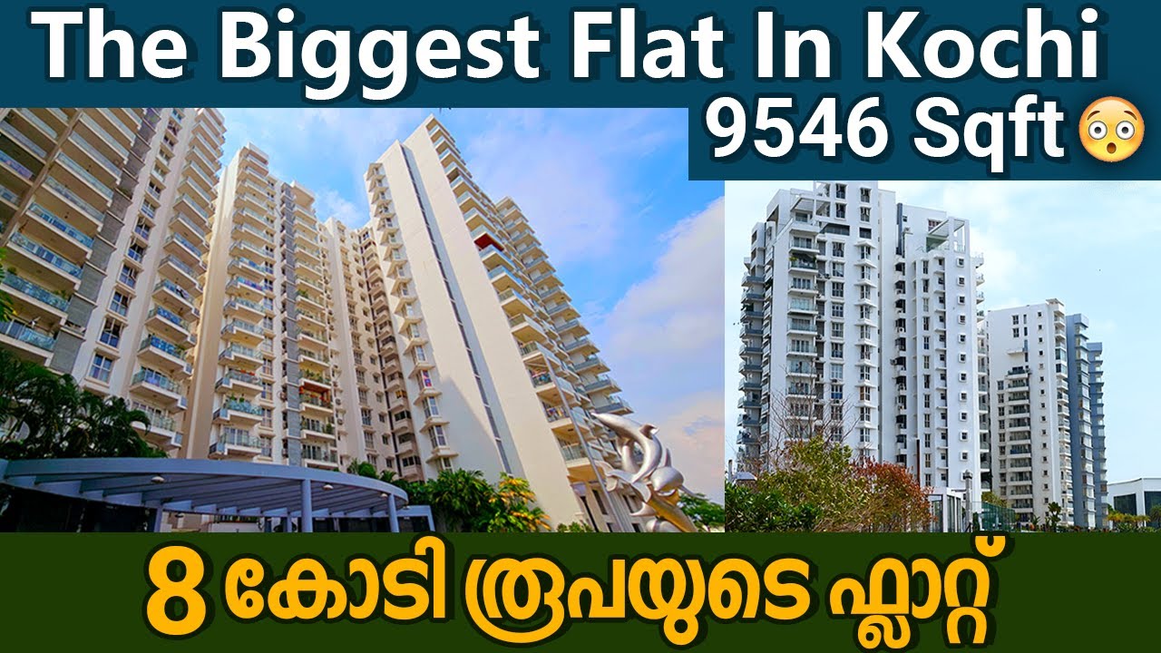 കൊച്ചിയിലെ ഏറ്റവും വലിയ ഫ്ലാറ്റ് | Biggest Luxury Triplex Flat Sale In Kochi