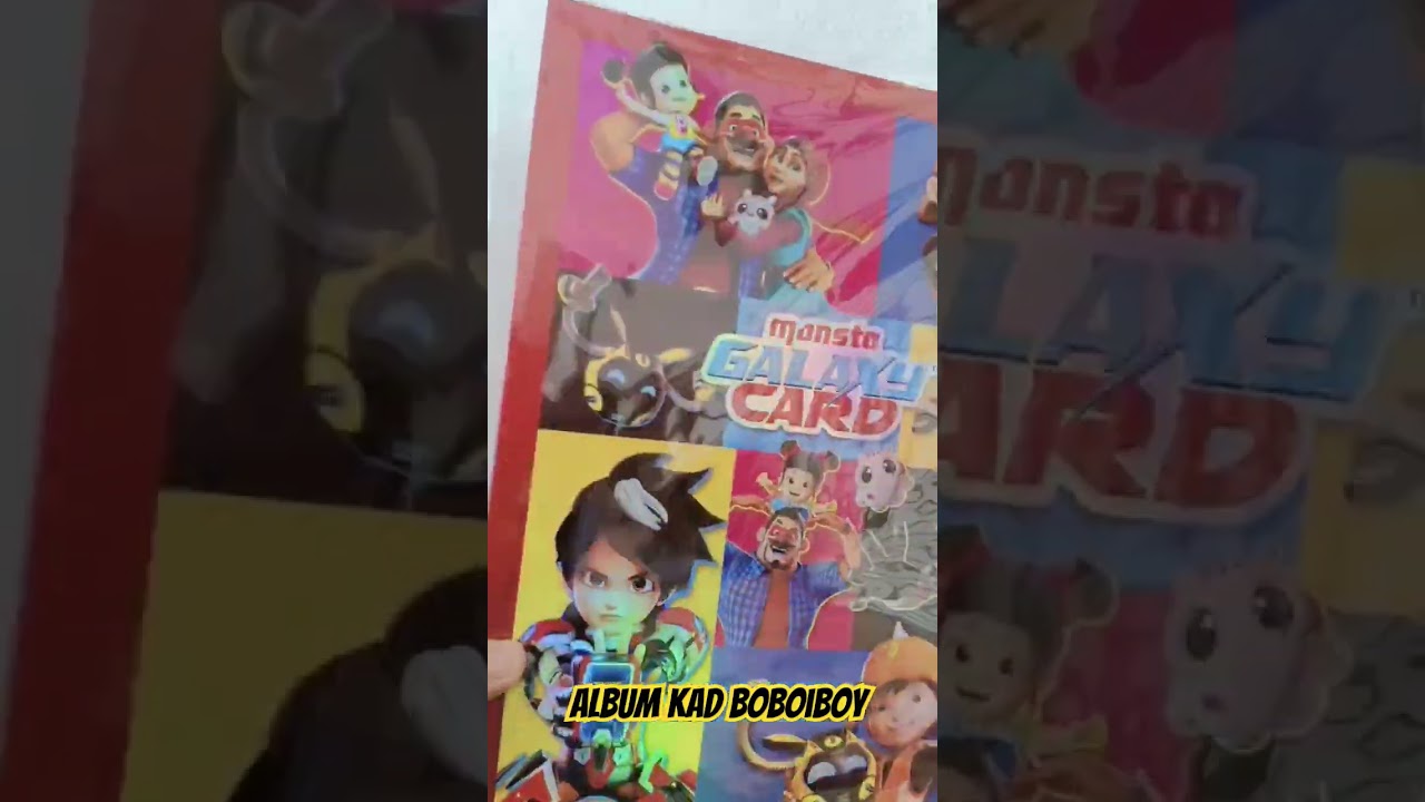 Album Kad Boboiboy. #boboiboy #boboiboygalaxy #boboiboygalaxycard #anime #mainananak