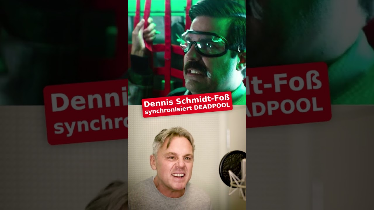 DEADPOOL wird synchronisiert von Dennis Schmidt-Fo&szlig;