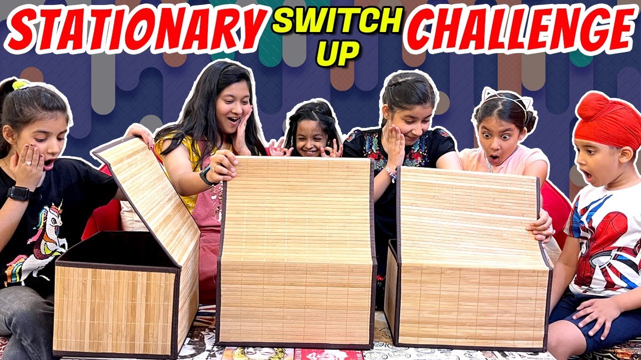 Stationary Switch Up - ft. @RamneekSingh1313 @HarpreetSDC 📚| Вызовы милых сестер