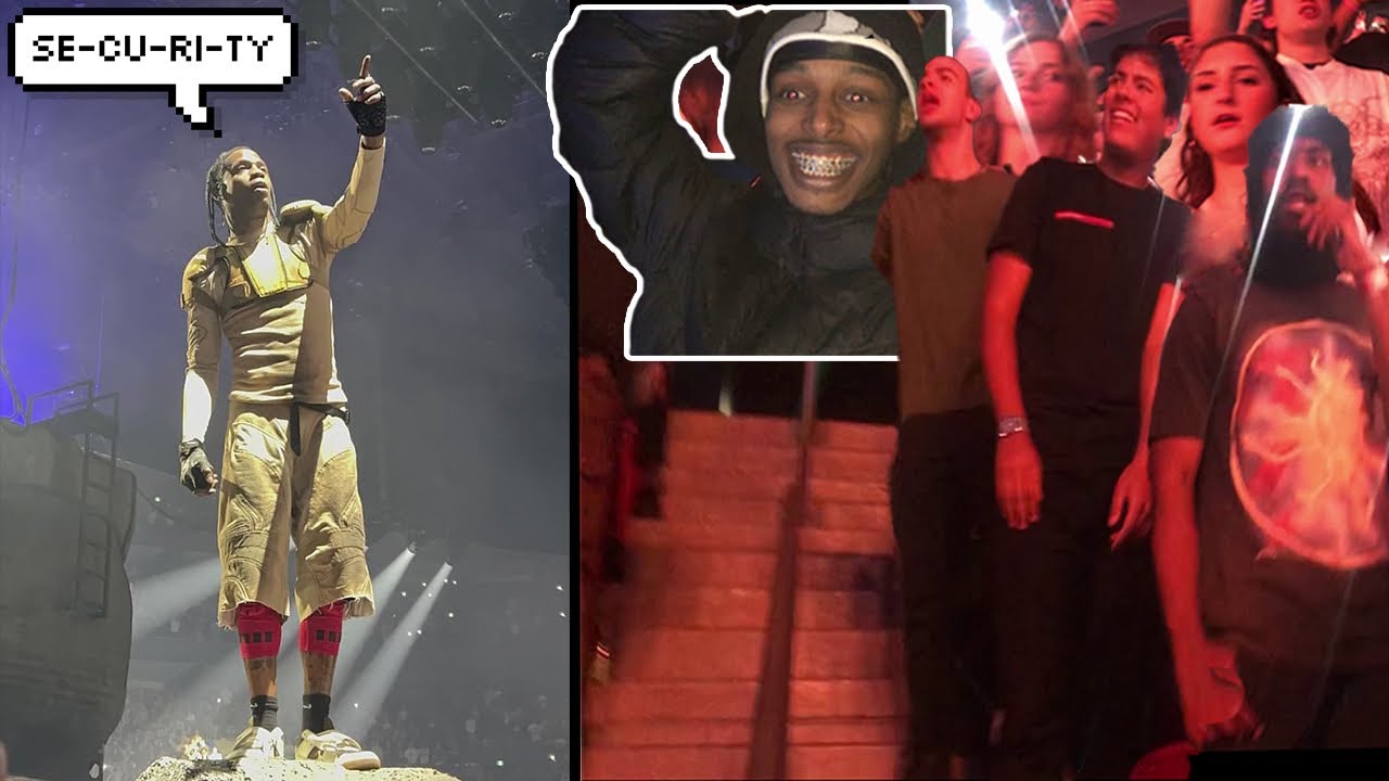 SNEAKING Into Travis Scott Concert Circus Maximus *Stopped Show For ME*