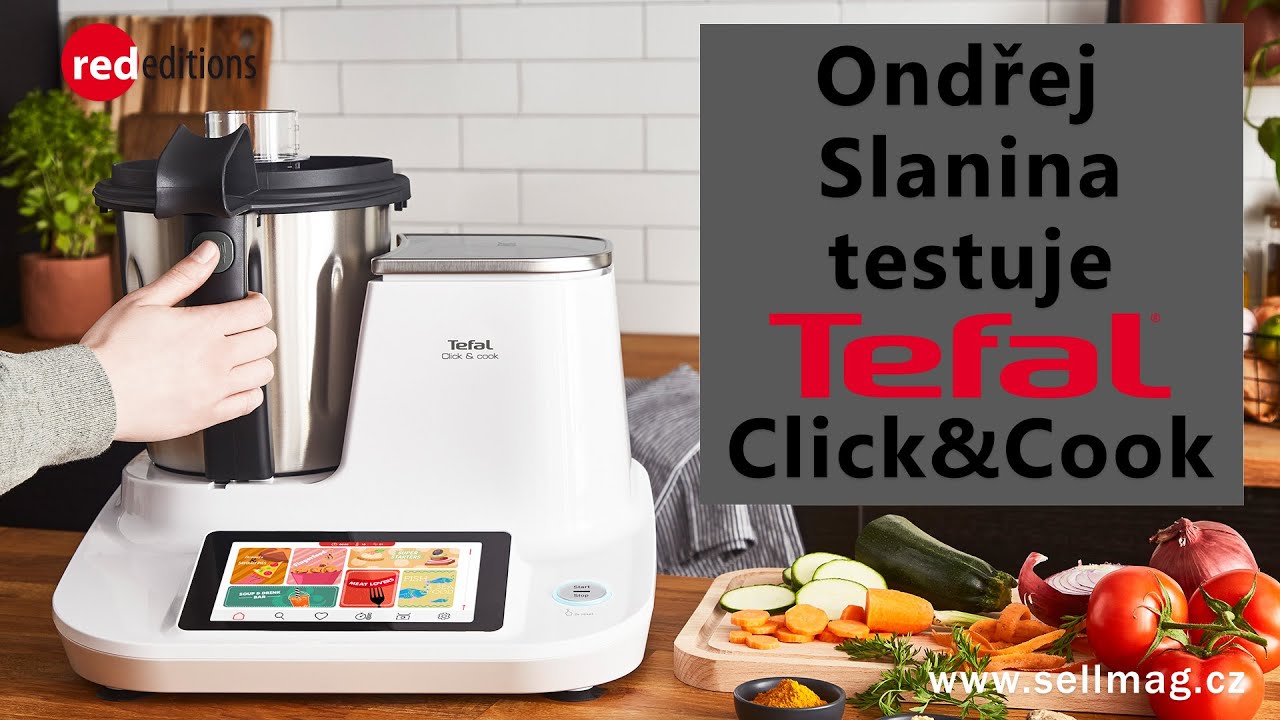 Tefal Click & Cook – recenze šéfkuchaře Ondřeje Slaniny na multifunkční varný robot