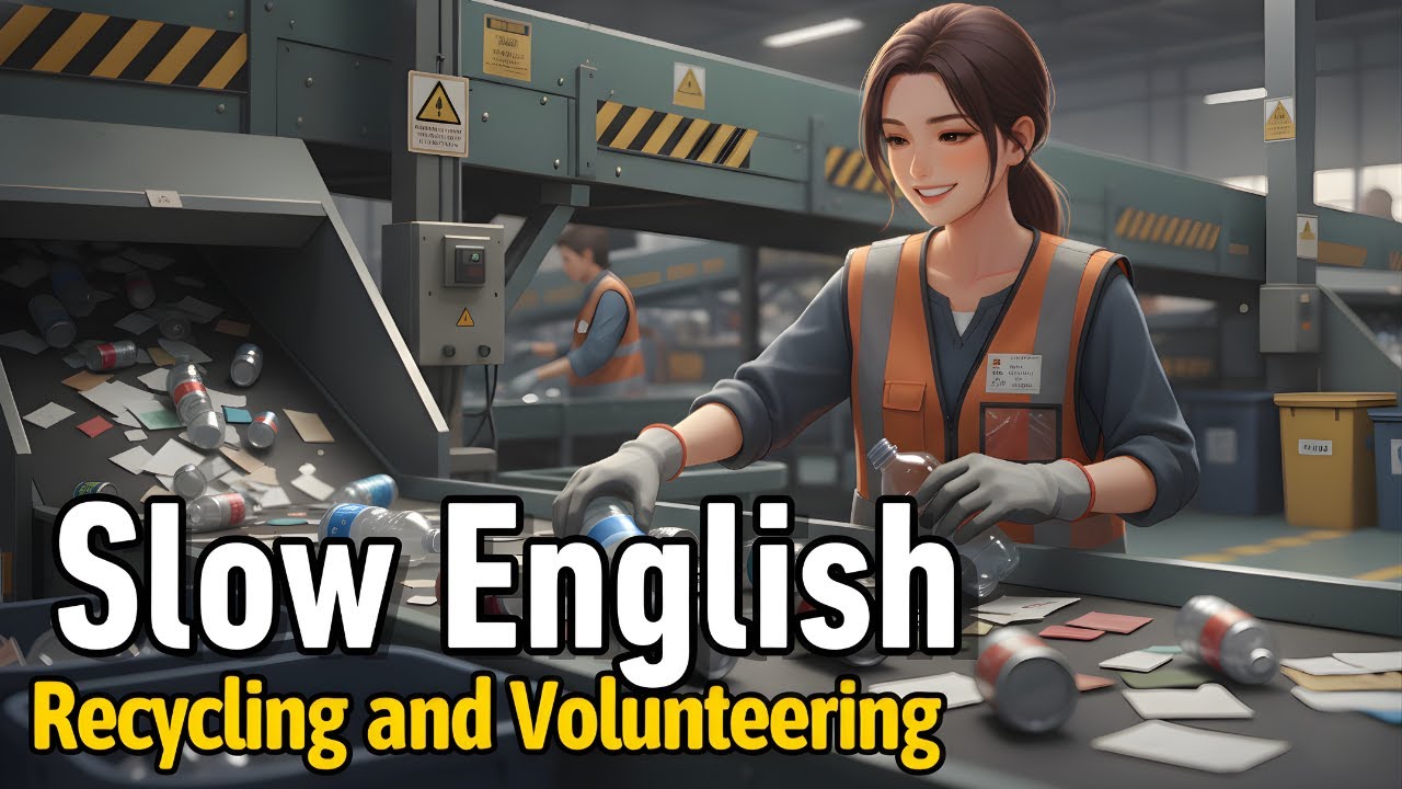Simple English Conversations | Real Environmental Volunteering in America (A1–A2)