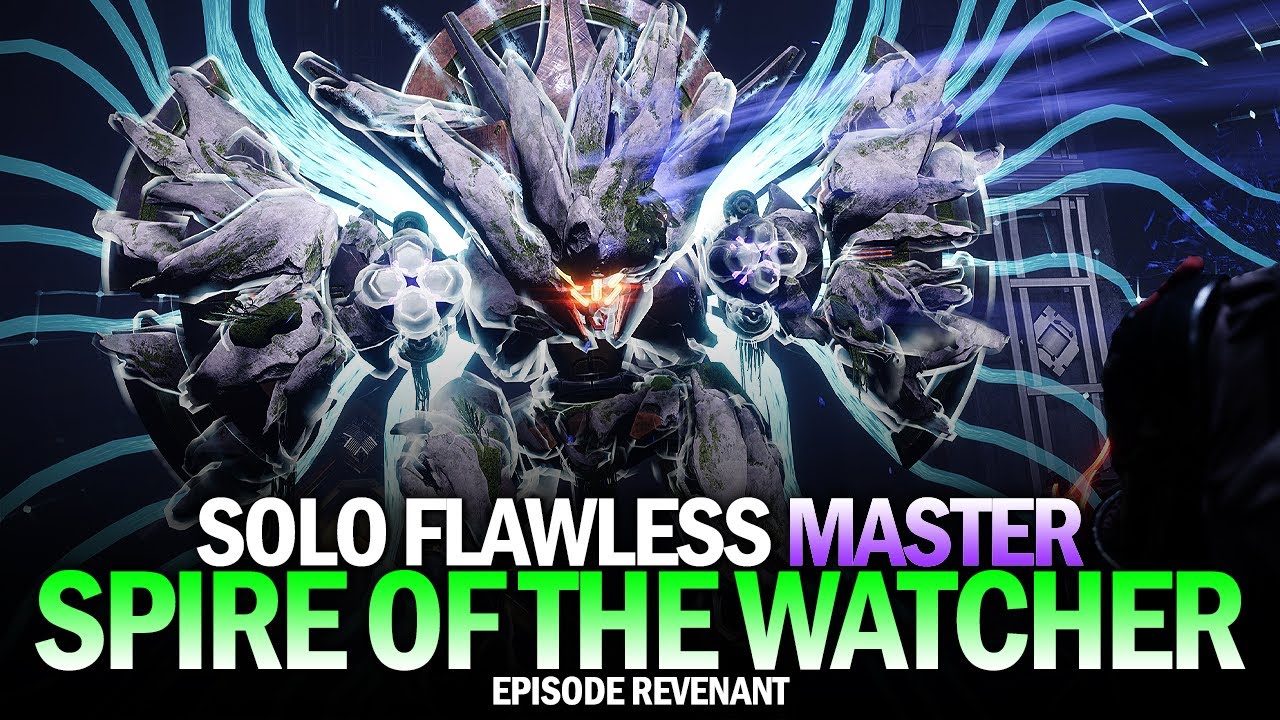 Solo Flawless Master Spire of the Watcher Dungeon [Destiny 2]