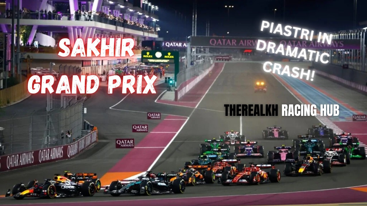 Watch as Piastri loses lead in dramatic fashion as his car flips over on lap 3! PS5 Gameplay
