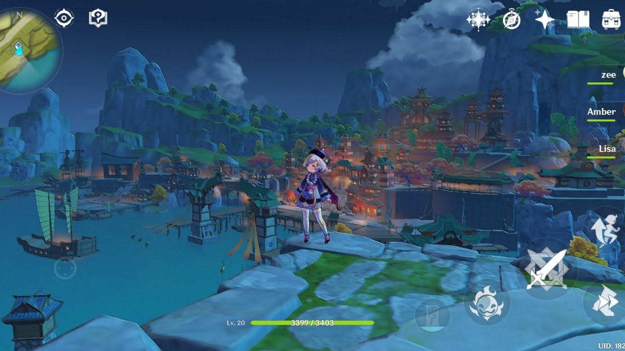 Berpetualang di game genshin impact