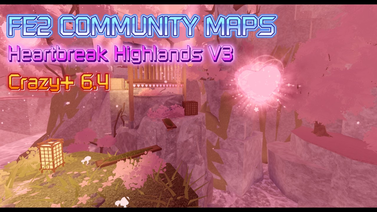 Flood Escape 2 Community Maps - Heartbreak Highlands V3 [Crazy+ 6.4]