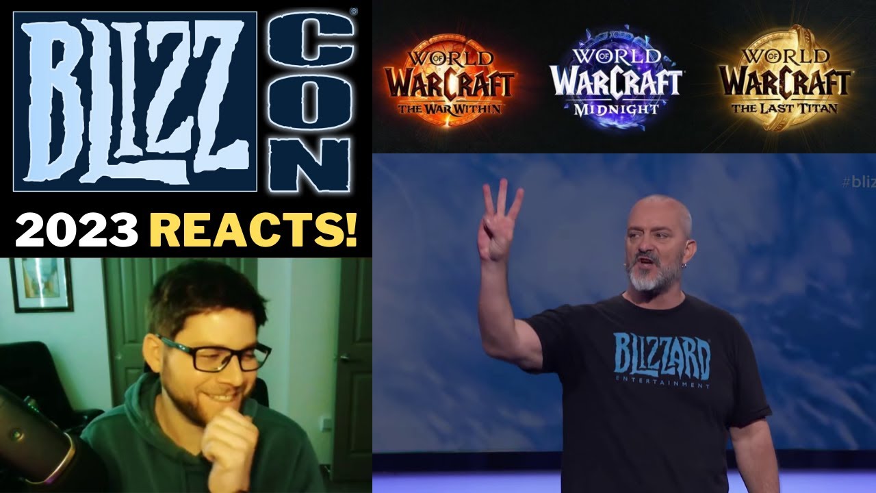 BlizzCon 2023 World of Warcraft Reaction! Three Expansions Announced and Season of Discovery!